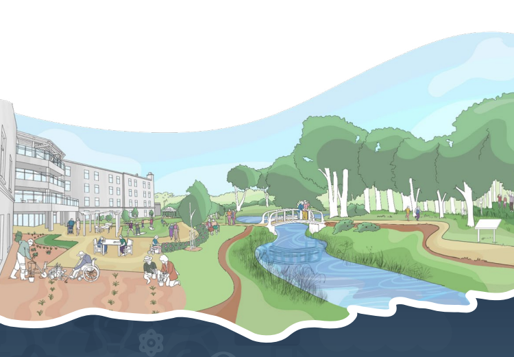 University-Integrated Seniors Village Report Series A rendering of Trent's University-Integrated Seniors Village